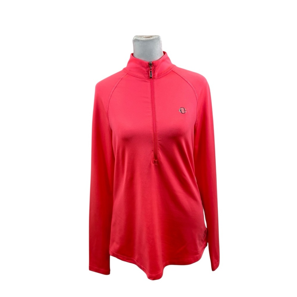 Ladies Jofit 1/4 Zip Long Sleeve Golf Shirt with Oakmont County Club Logo Small